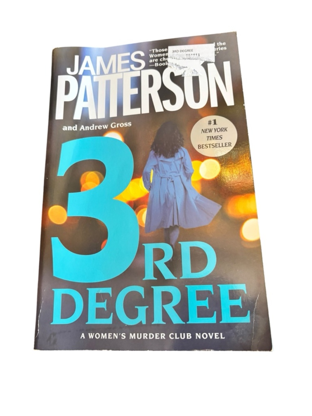 James Patterson "3rd Degree" Paperback Novel